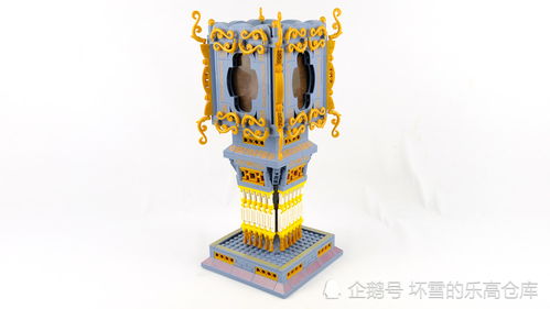 用1500片零件做成一盞可以點(diǎn)亮的華麗宮燈,玩起來(lái)又感覺(jué)如何呢